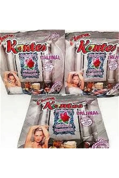 3 Adet Gül Kokulu Hamam Otu Tozu Tüy Dökücü ürün görseli 1