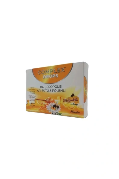 Bal Propolis Arı Sütü Polenli Pastil Complex Drops 24lü 62 gr ürün görseli 1