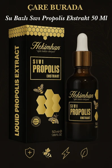 Propolis Sıvı Ekstrat 50 Ml (Su Bazlı) ürün görseli