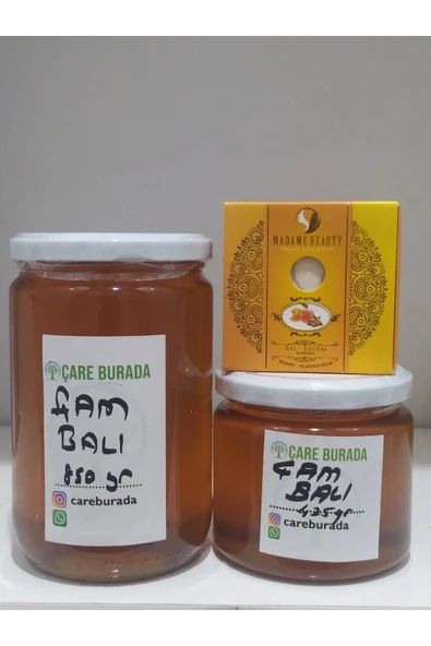 Doğal Çam Balı 850 Gr + 425 Gr Bitkisel Sabun ürün görseli