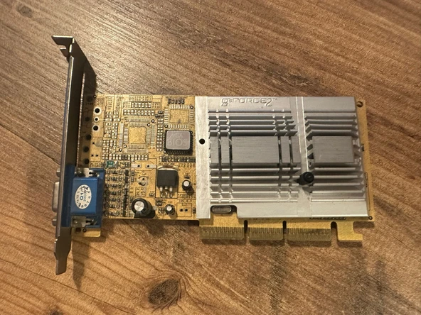 NVIDIA Geforce2 MX 400 64mb AGP 4x Video Card W/tv-out 2.EL KULLANILMIŞ ürün görseli