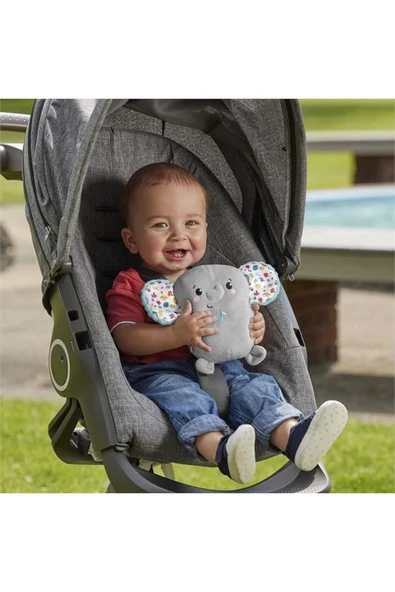 FISHER PRICE Fisher-Price Sevimli Fil Uyku Arkadaşı HML65 - Resim 6