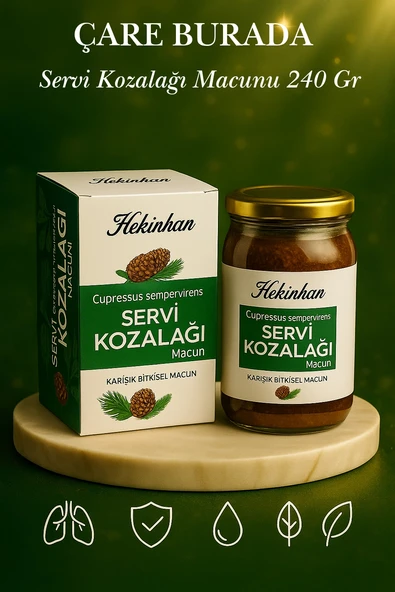 Servi Kozalağı Macunu 240 Gr (3 Adet) ürün görseli