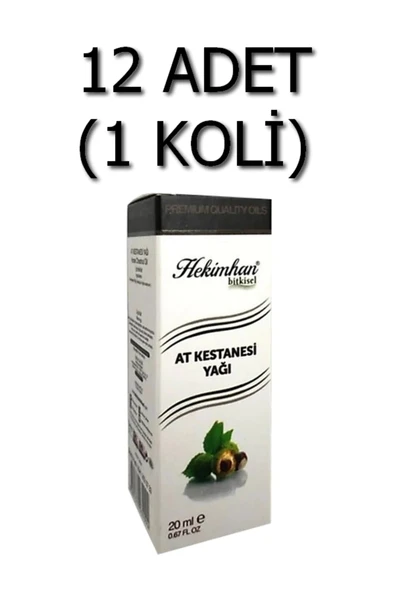 At Kestanesi Yağı 20 Ml 12 Adet (1 Koli) ürün görseli 1