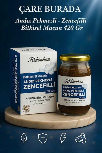 Andız Pekmezli & Zencefilli Macun 420 Gr ürün görseli