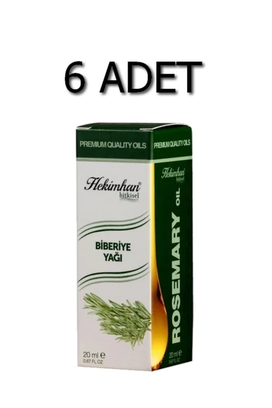 Biberiye Yağı 20 ml 6 Adet ürün görseli