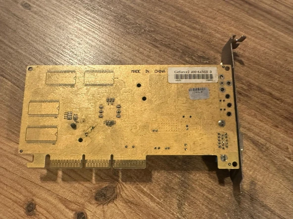 NVIDIA Geforce2 MX 400 64mb AGP 4x Video Card W/tv-out 2.EL KULLANILMIŞ - Resim 2