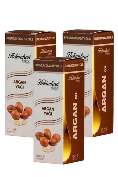 Argan Yağı 20 ml 3 Adet ürün görseli