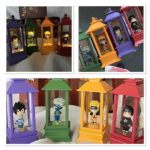 Anime Naruto Figürlü Işıklı Kar Küresi Alk3393 - 1
