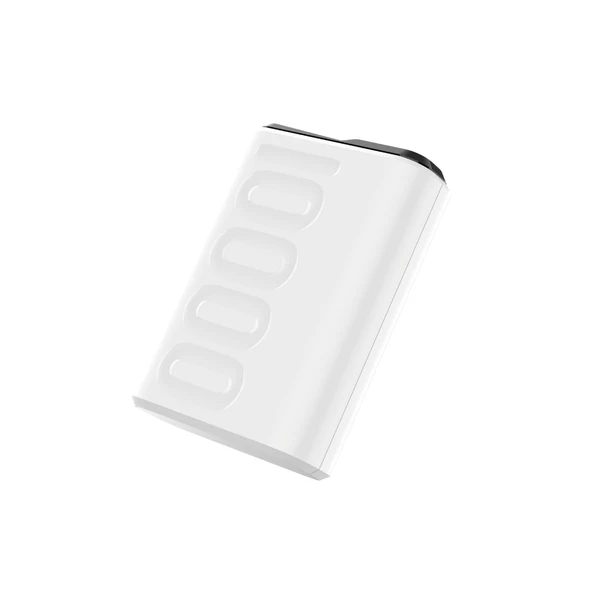 Bix TPB15 10000mAh PD 20W USB-C ve USB-A QC 3.0 Çift Portlu 22.5W Süper Hızlı Şarj Destekli ve Dijital Ekranlı Mini Powerbank Beyaz - 7