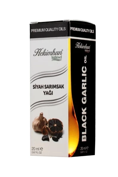Hekimhan Siyah Sarımsak Yağı 20 Ml - 1