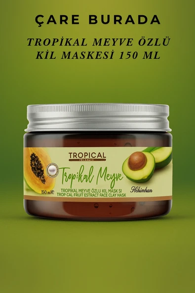 Tropikal Meyve Özlü Yüz Kil Maskesi 150 Ml ürün görseli 1
