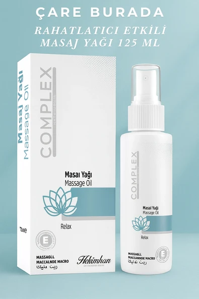 Rahatlatıcı Etkili Masaj Yağı 125 Ml ürün görseli 1
