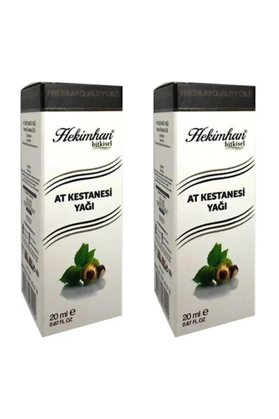 At Kestanesi Yağı 20 ml 2 Adet - 1