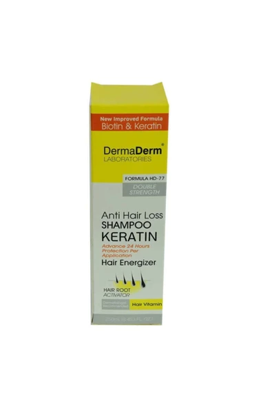 Saç Dökülmesine Karşı Keratin Biotin Ve Vitaminli Şampuan 250 ml