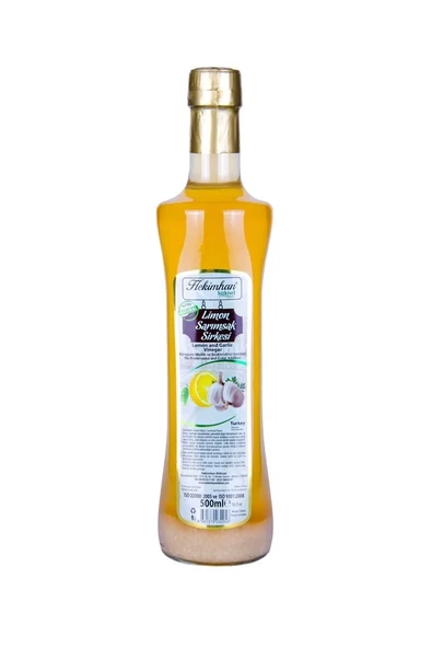 Sarımsak Limon Sirkesi 500 Ml 3 Adet ürün görseli
