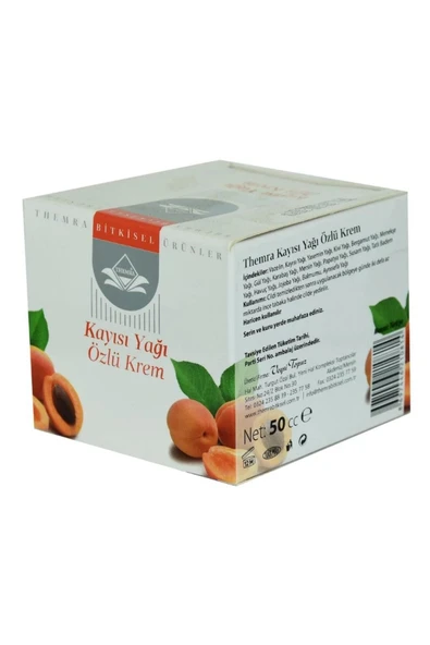 Kayısı Yağı Özlü Bitkisel Leke Kremi 50 Cc ürün görseli