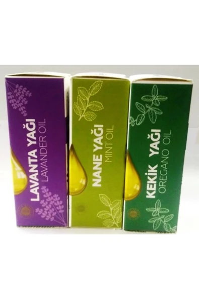 Kekik Ağı 20 ml - Nane Yağı 20 ml - Lavanta Yağı 20 ml - 4