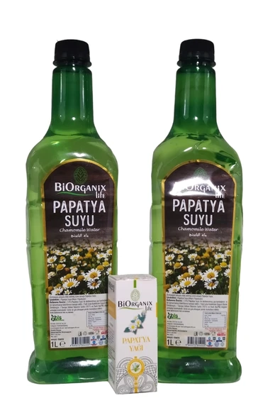 Papatya Suyu 2 Adet 1 Litre Ve Papatya Yağı 20 Mm ürün görseli