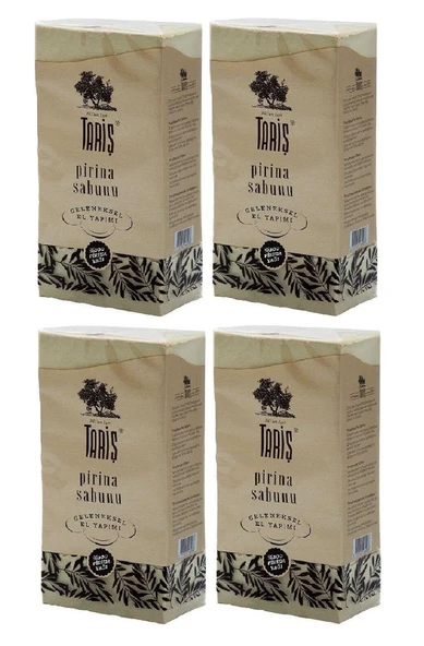 Tariş Antik Geleneksel Doğal El Yapımı Pirina Sabunu 800 Gr x 4 Paket ürün görseli