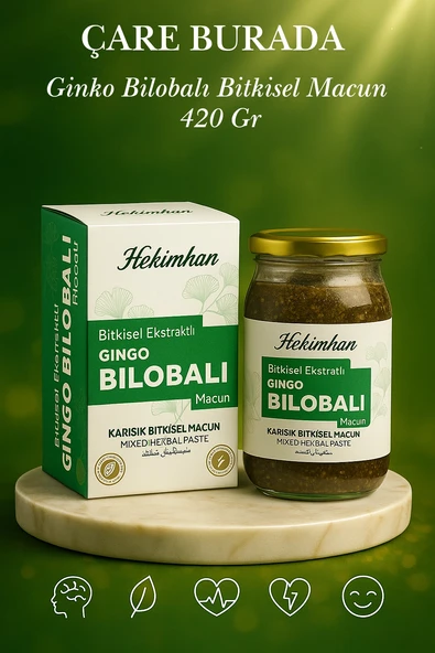 Ginko Bilobalı Macun 420 Gr ürün görseli 1