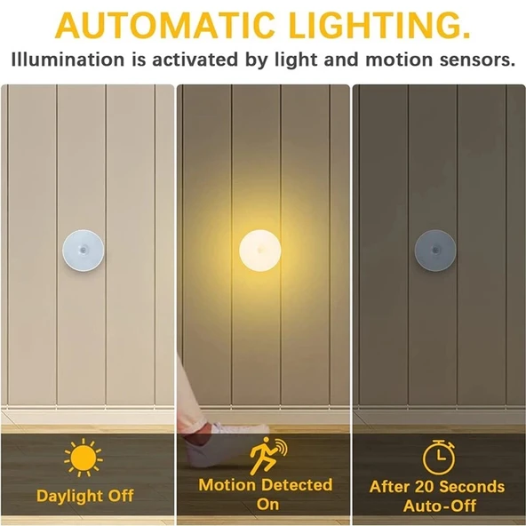 Hareket Sensörlü Led Lamba - 2