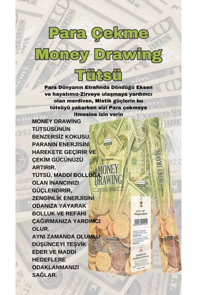 Para Çekme Money Drawing Tütsü 20 çubuk ürün görseli