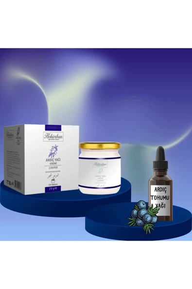 Ardıç Yağı Kremi 210 gr ve Ardıç Tohumu Yağı 20 ml ürün görseli