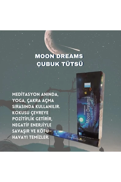 Moon Dreams ( Ay Rüyası ) Tütsü 20 Çubuk ürün görseli