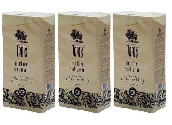 Tariş Antik Geleneksel Doğal El Yapımı Pirina Sabunu 800 Gr x 3 Paket ürün görseli