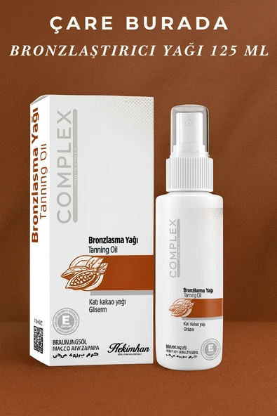Bronzlaştırıcı Yağı 125 Ml (Katı Kakao Yağı & Gliserin) ürün görseli