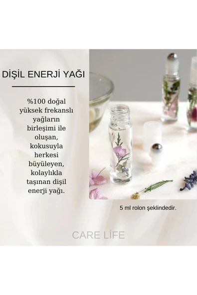 Dişil Enerji Yağı Lavanta Yağı Yasemin Yağı Yılang Yılang Yağı 5 Ml - Resim 2