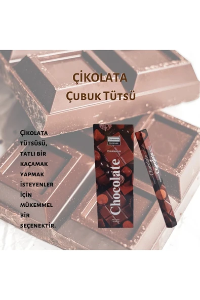 Çikolata Mutluluk Tütsüsü 20 Çubuk - 1