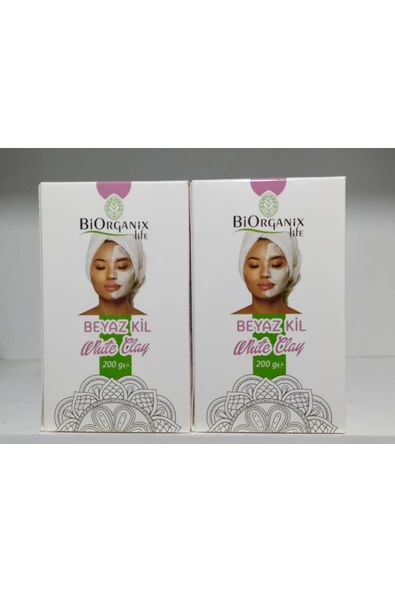 Beyaz Kil 2 Adet 200 Gr ( Sivilce Ve Siyah Nokta Için ) ürün görseli 1