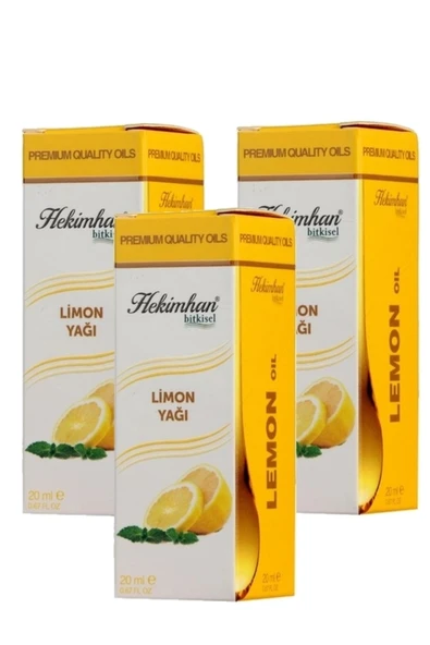 Limon Yağı 20 Ml 3 Adet ürün görseli