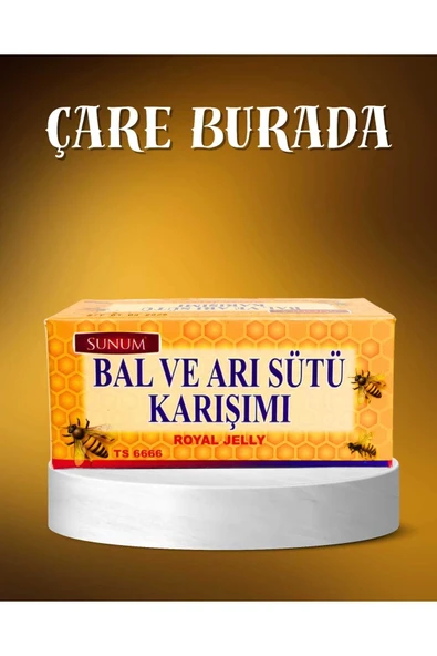 Bal ve Arı Sütü Karışımı