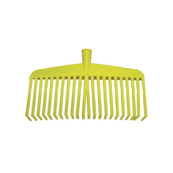 bluebee 39cm 22diş Sap Hariç Yumuşak Plastik Yelpaze Tırmık - 4