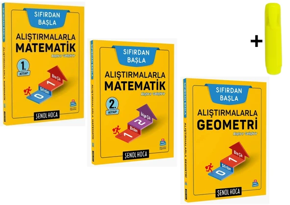 Şenol Hoca - Alıştırmalarla Geometri - Matematik 1. Kitap Ve 2. Kitap ürün görseli