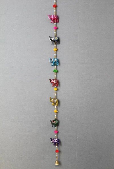 7'li Asmalı Aynalı Fil Ksk3114 ürün görseli