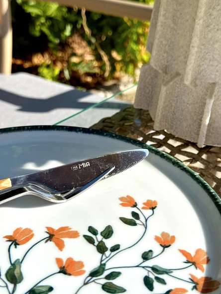 Porland Flower Garden 6 Kişilik Servis Tabağı 24CM 04PPO000225 - Resim 6