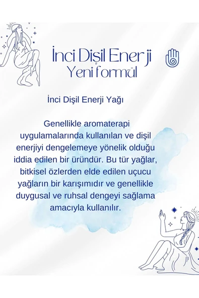 İnci Dişil Enerji Yağı 10 ml - Resim 2