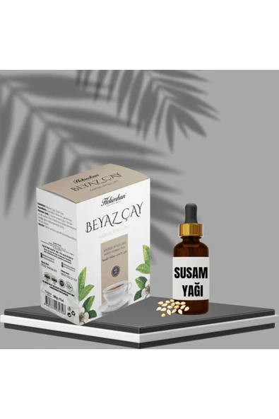 Beyaz Çay 40'lı ve Susam Yağı ürün görseli 1