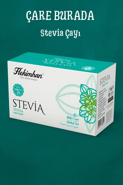 Stevia Çayı 20 Süzen Poşet ürün görseli 1