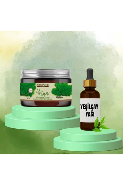 Yosun Özlü Kil Maskesi + Yeşilçay Yağı ürün görseli 1