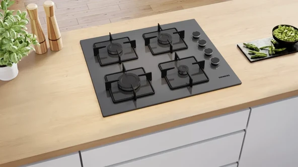 Siemens EO6C8PP30O Sert Cam Ankastre Ocak Antrasit - 2