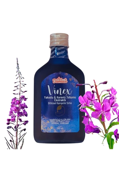 Yakıotu Kereviz Tohumu Ekstraktlı Bitkisel Karışımlı Sirke 200 ML ürün görseli