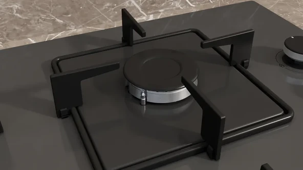 Siemens EO6C8PP30O Sert Cam Ankastre Ocak Antrasit - 4