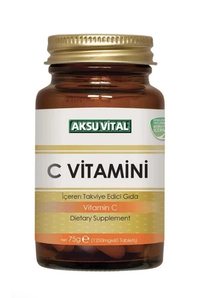 Vitamin C 60 Tablet 1250 mg ürün görseli 1