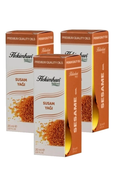 Susam Yağı 20ml 3 Adet ürün görseli 1