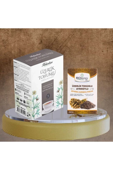 Üzerlik Tohumlu Çay + Üzerlik Tohumlu Ayrıkotlu Macun ürün görseli 1